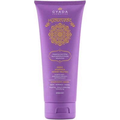 Gyada Masque Ayurvédique Purifiant avec Neem, Moringa - Soins Capillaires Gyada Masque Ayurvédique Purifiant avec Neem, Moringa - Soins Capillaires