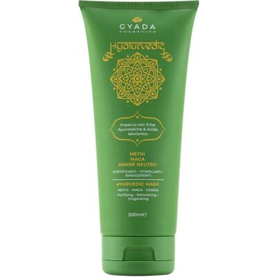 Gyada Masque Capillaire Hyalurvédique - Fortifiant pour Cheveux Fins & Fragiles Gyada Masque Capillaire Hyalurvédique - Fortifiant pour Cheveux Fins & Fragiles