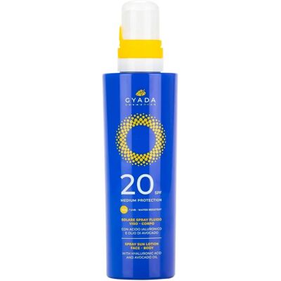 Gyada Cosmetics Gyada Cosmetics Solar Medium Protection SPF 20 - Spray de protection Gyada Cosmetics Gyada Cosmetics Solar Medium Protection SPF 20 - Spray de protection