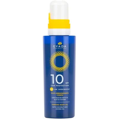 Gyada Cosmetics Solar Low Protection SPF 10 - Sunscreen Oil for Body Gyada Cosmetics Solar Low Protection SPF 10 - Sunscreen Oil for Body