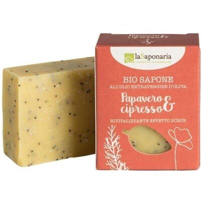 Jabón de Amapola y Ciprés La Saponaria - Jabón Jabón de Amapola y Ciprés La Saponaria - Jabón