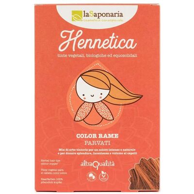 Tinta capelli rame - Parvati - Colore naturale Tinta capelli rame - Parvati - Colore naturale