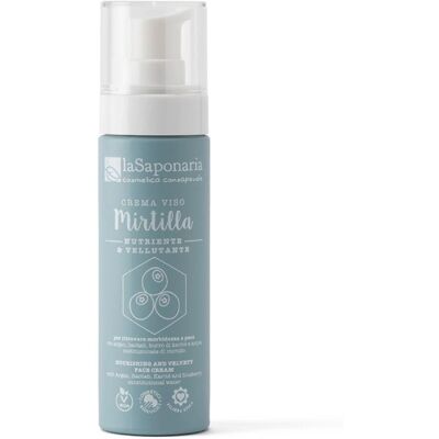 La Saponaria Crème Visage Nourrissante aux Myrtilles - Crème Visage - Publicité La Saponaria Crème Visage Nourrissante aux Myrtilles - Crème Visage - Publicité