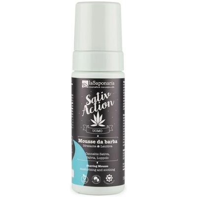 La Saponaria - Sativaction - Mousse Idratante per Barba - Schiuma da Barba La Saponaria - Sativaction - Mousse Idratante per Barba - Schiuma da Barba