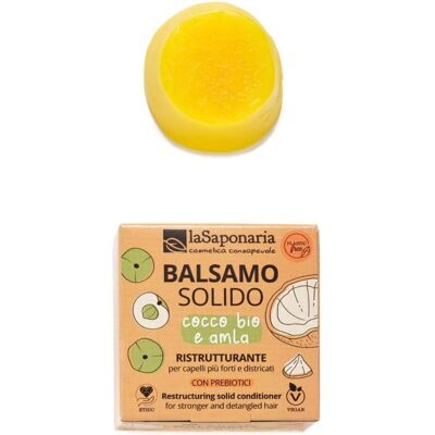 La Saponaria Amla Curcuma Balsamo Solido - Rinforzante e Nutriente La Saponaria Amla Curcuma Balsamo Solido - Rinforzante e Nutriente