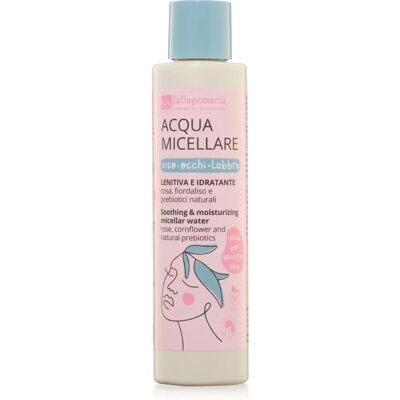 Acqua Micellare La Saponaria - Pelle sensibile, Calendula e Camomilla - Detergente Acqua Micellare La Saponaria - Pelle sensibile, Calendula e Camomilla - Detergente