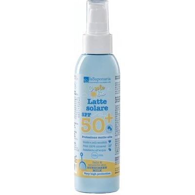 La Saponaria SPF 50+ Crema Solare Bambini Pelle Sensibile La Saponaria SPF 50+ Crema Solare Bambini Pelle Sensibile