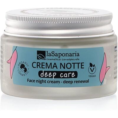 La Saponaria Modello Crema Notte Deep Care - Antiage Organico La Saponaria Modello Crema Notte Deep Care - Antiage Organico