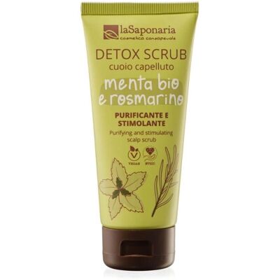 La Saponaria Scrub for Scalp - Detox - Rosemary & Mint La Saponaria Scrub for Scalp - Detox - Rosemary & Mint
