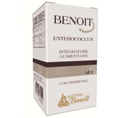 Alchimia Benoit Enterococcus - Integratore Probiotico per l'Intestino Alchimia Benoit Enterococcus - Integratore Probiotico per l'Intestino