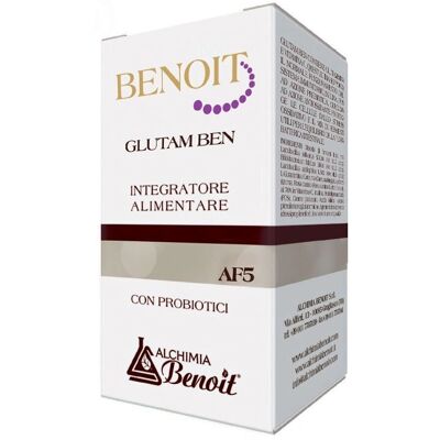 Alchimia Benoit Glutam Ben - Support Digestivo - 30 Capsule Alchimia Benoit Glutam Ben - Support Digestivo - 30 Capsule
