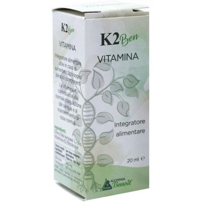 Integratore K2 Menachinone di Alchimia Benoit - Supporta Ossa Sane Integratore K2 Menachinone di Alchimia Benoit - Supporta Ossa Sane