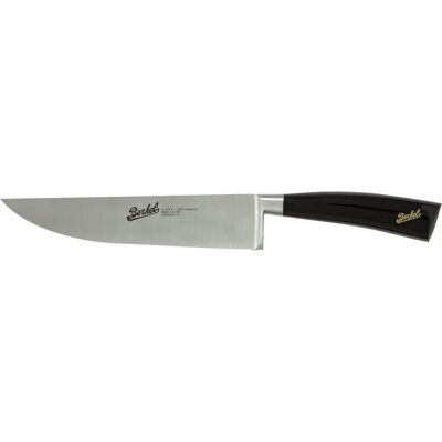 Cuchillo de Chef Berkel 20cm - Acero inoxidable, Negro, Elegante Cuchillo de Chef Berkel 20cm - Acero inoxidable, Negro, Elegante