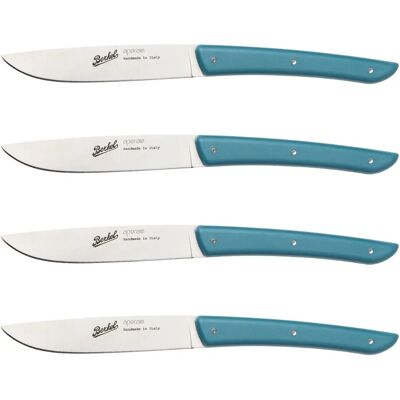 Berkel Blau Petrol Edelstahl 4-tlg. Steakmesser-Set Berkel Blau Petrol Edelstahl 4-tlg. Steakmesser-Set
