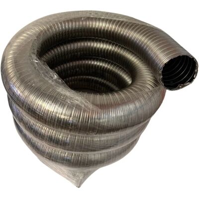 Tecnomat - Tubo Flex Stabile - Ø100 mm - Acciaio Inox - Accessorio Tecnomat - Tubo Flex Stabile - Ø100 mm - Acciaio Inox - Accessorio