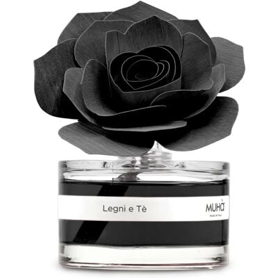 Diffusore di Aromi Muha Rosa Legni e Te' - 50ml, Fragranza Agrumata e Legnosa - Decorazione Interna Diffusore di Aromi Muha Rosa Legni e Te' - 50ml, Fragranza Agrumata e Legnosa - Decorazione Interna