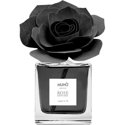 Diffusore di Aromi Rosa Legni e Tè - 100ml Diffusore di Aromi Rosa Legni e Tè - 100ml