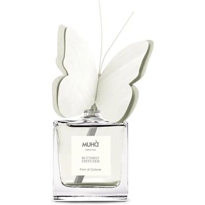 Diffusore Muhà Farfalla - Fragranza Fiore di Cotone - 50ml Diffusore Muhà Farfalla - Fragranza Fiore di Cotone - 50ml