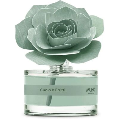 Diffuseur Rose Muhà - Cuir & Fruits - 50ml - Publicité Diffuseur Rose Muhà - Cuir & Fruits - 50ml - Publicité