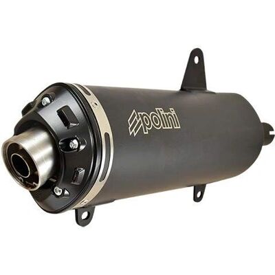 Wydech Polini Peugeot 400 Metropolis - CE Homologowane Aluminium Czarny Wydech Polini Peugeot 400 Metropolis - CE Homologowane Aluminium Czarny