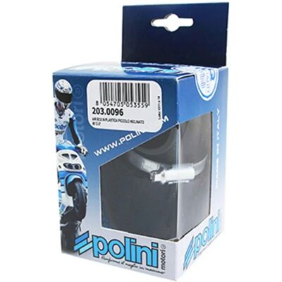 Filtre à air Polini Blue Air Box - 37mm 90° Filtre à air Polini Blue Air Box - 37mm 90°