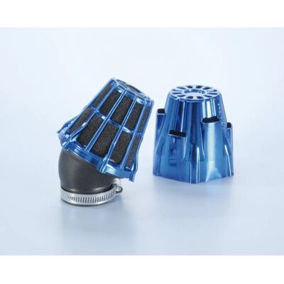 Filtre à air Polini Blue Air Box Ø42mm 30° - Pièce moto Filtre à air Polini Blue Air Box Ø42mm 30° - Pièce moto