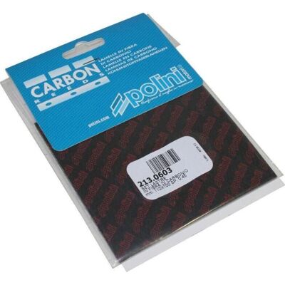 Plaques de carbone Polini 110x100mm - Dissipateur d'air - Performance Plaques de carbone Polini 110x100mm - Dissipateur d'air - Performance