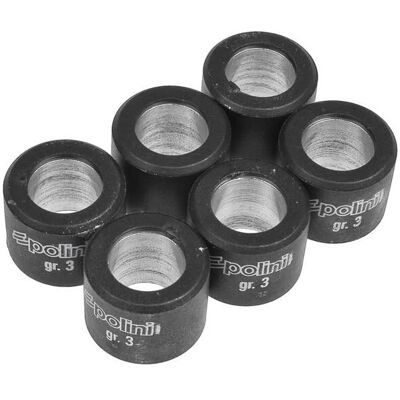 POLINI 16x13mm 3,8g wagi z wysokiej jakości plastikiem - Variomatikgewichte POLINI 16x13mm 3,8g wagi z wysokiej jakości plastikiem - Variomatikgewichte