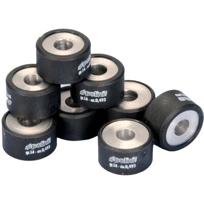 Polini - 25x15mm 15g - 8 pezzi - Peso variatore Polini - 25x15mm 15g - 8 pezzi - Peso variatore