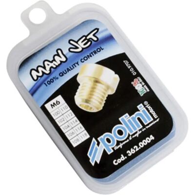 Polini 100-118 Hauptdüsen-Set für Dellorto Vergaser - Vergaserteile Polini 100-118 Hauptdüsen-Set für Dellorto Vergaser - Vergaserteile