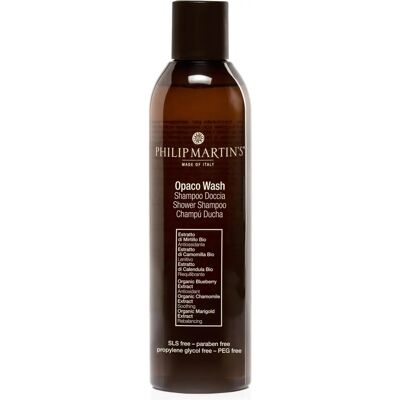 Shampoing Opaco de Philip Martins - Pour cheveux et peau - Publicité Shampoing Opaco de Philip Martins - Pour cheveux et peau - Publicité