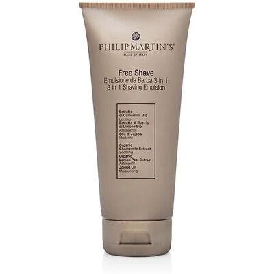 Philip Martin's Free Shave 3-i-1 Barberolje - 200ml Philip Martin's Free Shave 3-i-1 Barberolje - 200ml