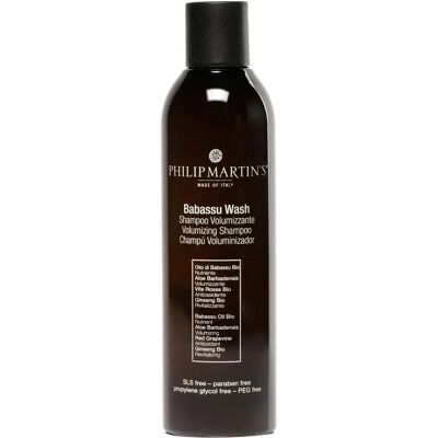 Philip Martin's Babassu Wash - Volumising Shampoo - Natural Ingredients - Fine Hair - 320ml Philip Martin's Babassu Wash - Volumising Shampoo - Natural Ingredients - Fine Hair - 320ml