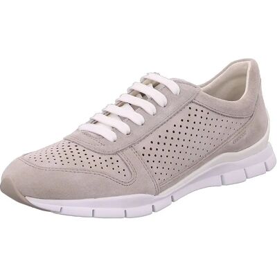 Geox D Sukie B Light Grey Trainers - Trainers Geox D Sukie B Light Grey Trainers - Trainers