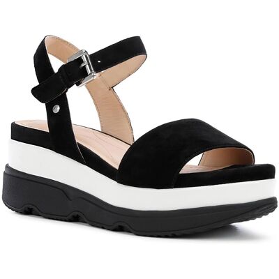 GEOX Gardenia Suede Platform Sandals - Sandals GEOX Gardenia Suede Platform Sandals - Sandals