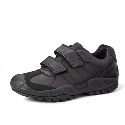 GEOX Boy's Leather School Shoes - Black - Size UK 1 GEOX Boy's Leather School Shoes - Black - Size UK 1