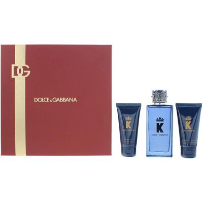 D&G K par DG Eau de Parfum 100ml Coffret Cadeau (3 pcs) - Publicité D&G K par DG Eau de Parfum 100ml Coffret Cadeau (3 pcs) - Publicité