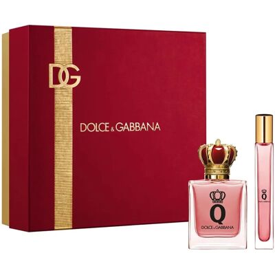 Dolce & Gabbana Q Modèle - Coffret Cadeau - Eau de Parfum - Publicité Dolce & Gabbana Q Modèle - Coffret Cadeau - Eau de Parfum - Publicité