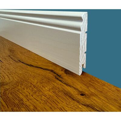 Eternal Parquet - Ducale - 9.1cm Altezza - Bianco - Battiscopa Eternal Parquet - Ducale - 9.1cm Altezza - Bianco - Battiscopa