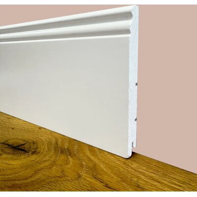ETERNAL PARQUET - Ducale - White - Pine - Baseboard ETERNAL PARQUET - Ducale - White - Pine - Baseboard