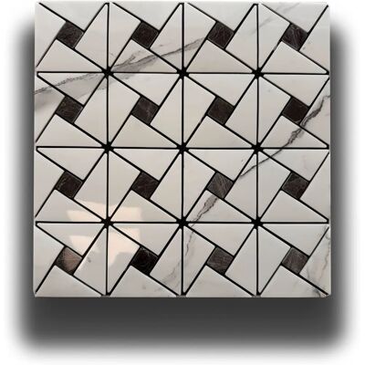 Eternal Parquet - Trapezi Carrara 30x30 - 4mm - Piastrella Eternal Parquet - Trapezi Carrara 30x30 - 4mm - Piastrella