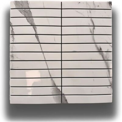 Eternal - Lamelli Carrara - 30x30cm - Piastrella autoadesiva Eternal - Lamelli Carrara - 30x30cm - Piastrella autoadesiva
