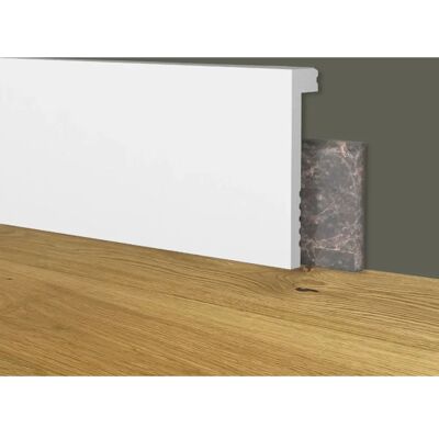 Eternal Parquet - Coprimarmo 100x22x2000 - Bianco - Battiscopa Eternal Parquet - Coprimarmo 100x22x2000 - Bianco - Battiscopa