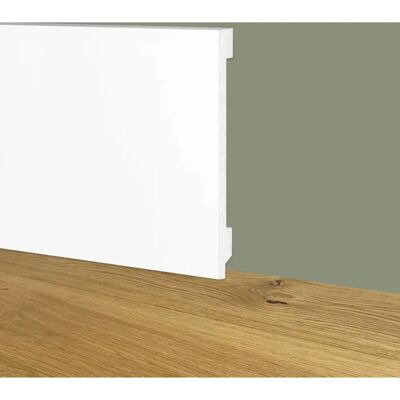 Eternal - Parquet76 Battiscopa - Bianco - Squadrato - Baseboard Eternal - Parquet76 Battiscopa - Bianco - Squadrato - Baseboard
