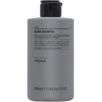 Previa Silberblond Shampoo - Anti-Gelbstich - 340ml Previa Silberblond Shampoo - Anti-Gelbstich - 340ml