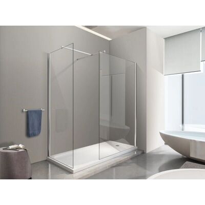 Cabina de Ducha Reversible Nala de 8mm - Espacio Amplio Cabina de Ducha Reversible Nala de 8mm - Espacio Amplio