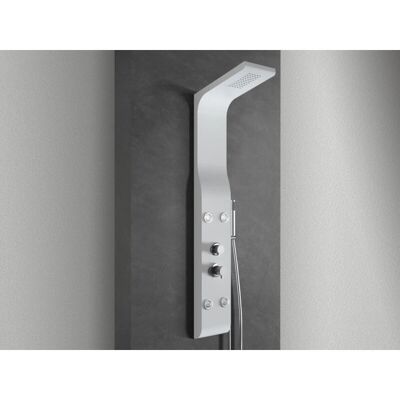 NALA - GIO.16 - ABS - blanco mate - Panel de ducha de hidromasaje NALA - GIO.16 - ABS - blanco mate - Panel de ducha de hidromasaje