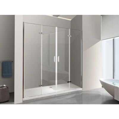 Nala - Nala - 4 puertas - cromo claro - 190 cm - Puerta de ducha Nala - Nala - 4 puertas - cromo claro - 190 cm - Puerta de ducha