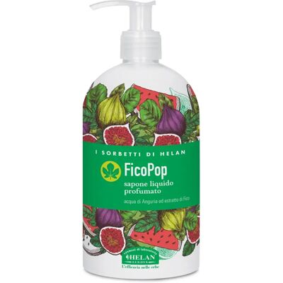 Helan Cosmesi Srl I Sorbetti Ficopop Sapone Liq - Peau sensible - Parfum - Formule légère Helan Cosmesi Srl I Sorbetti Ficopop Sapone Liq - Peau sensible - Parfum - Formule légère