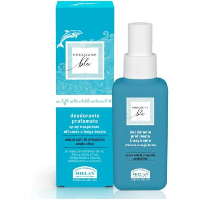 Helan Cosmesi Srl Emozione Blu Deodorant - Für empfindliche Haut Helan Cosmesi Srl Emozione Blu Deodorant - Für empfindliche Haut